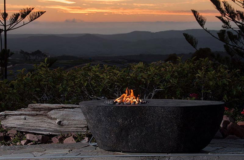 Stone Yard Masonry Fire Table