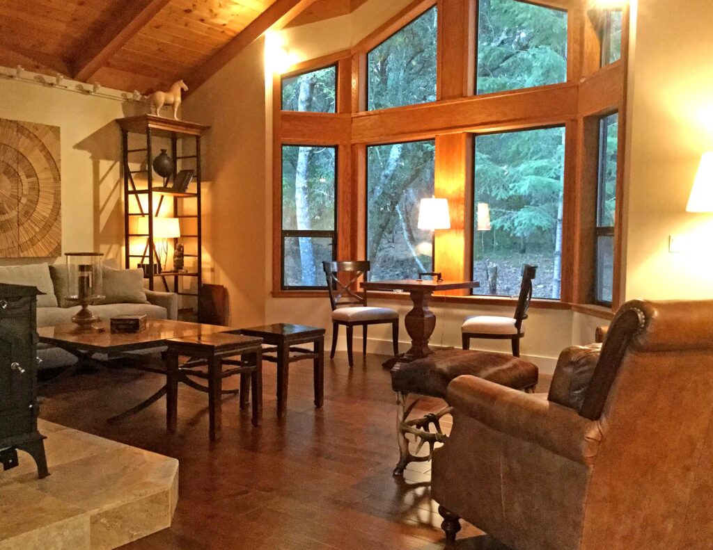 Living Room at Kenwood Vacation Home