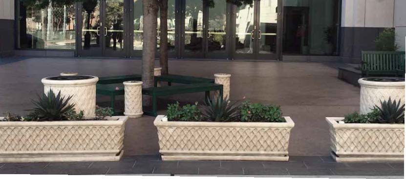 Stone Yard Planters